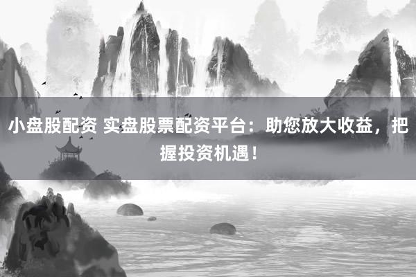 小盘股配资 实盘股票配资平台：助您放大收益，把握投资机遇！