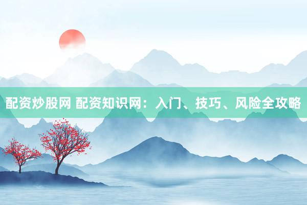 配资炒股网 配资知识网：入门、技巧、风险全攻略