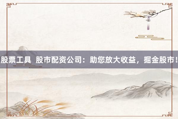 股票工具  股市配资公司：助您放大收益，掘金股市！